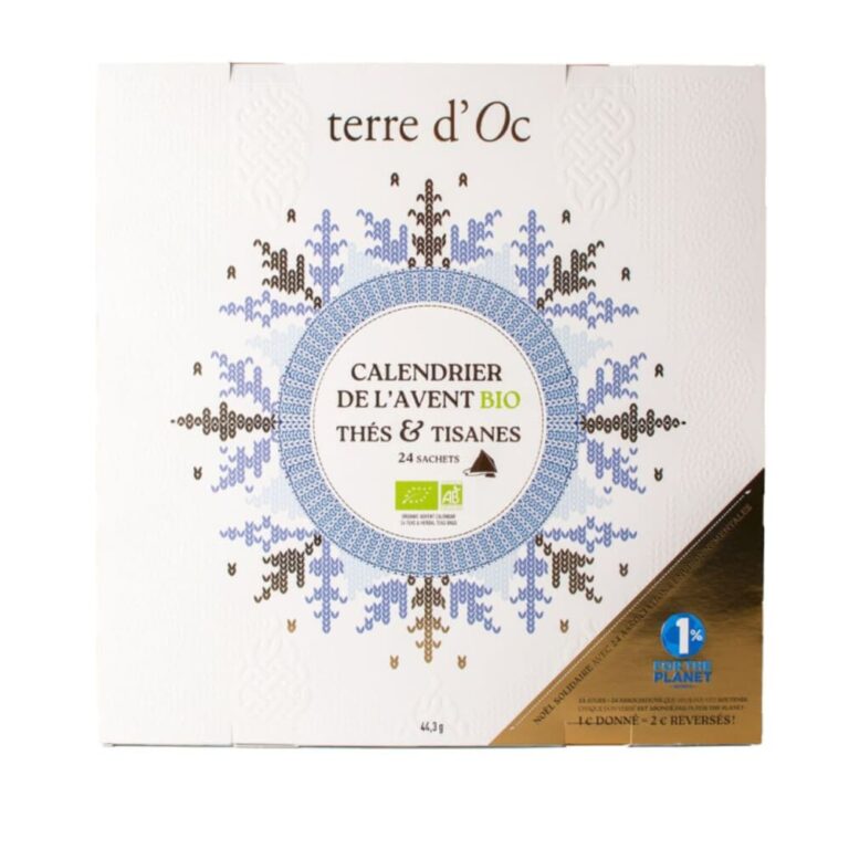 Calendrier de l'avent Thé et Tisanes Bio - Terre d'oc