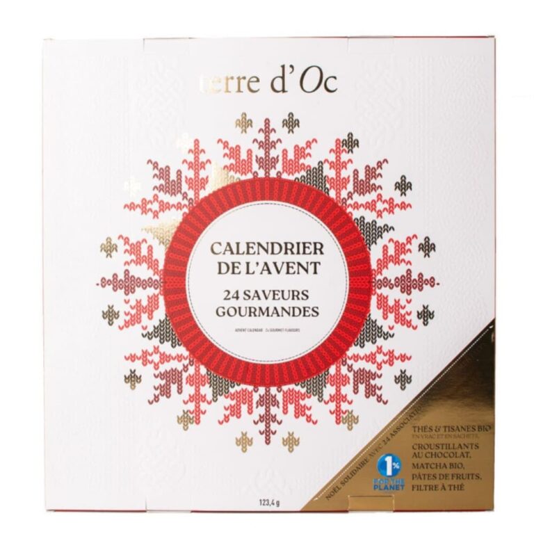 Calendrier de l'avent 24 saveurs gourmandes - Terre d'oc