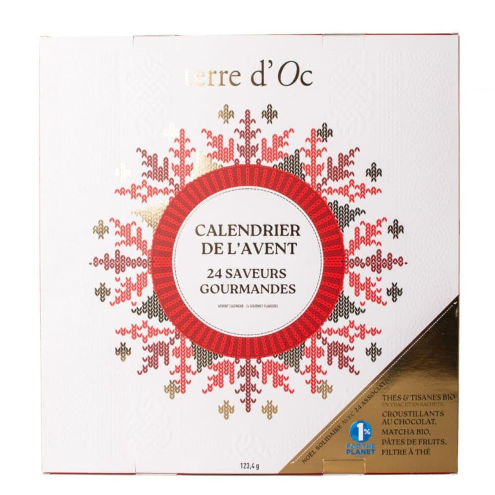Calendrier de l'avent 24 saveurs gourmandes - Terre d'oc