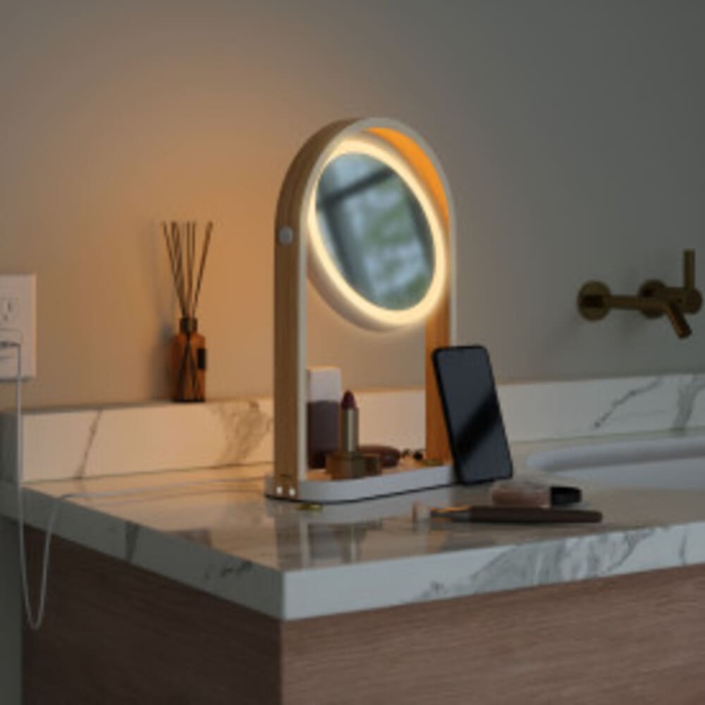 miroir led vanity umbra