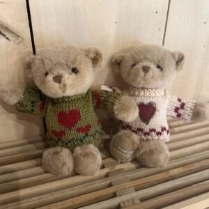 Peluche ourson - My Sweetheart - Bukowski - 2 couleurs au choix